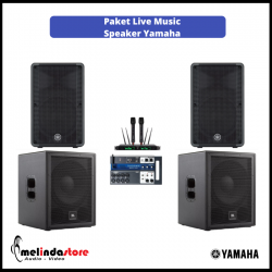 Paket Live Music Speaker Aktif Yamaha DRB12